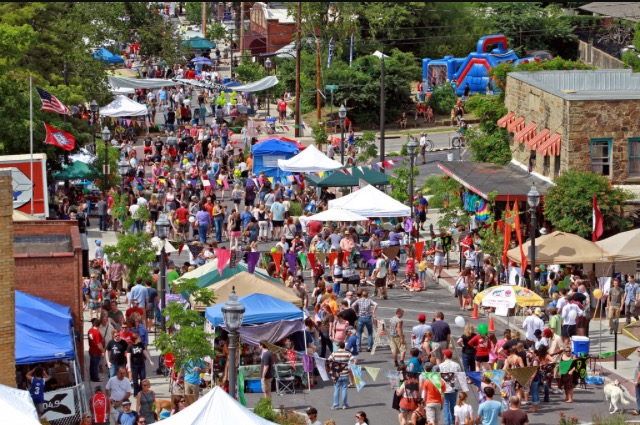 Fayetteville, AR Block Street Festival