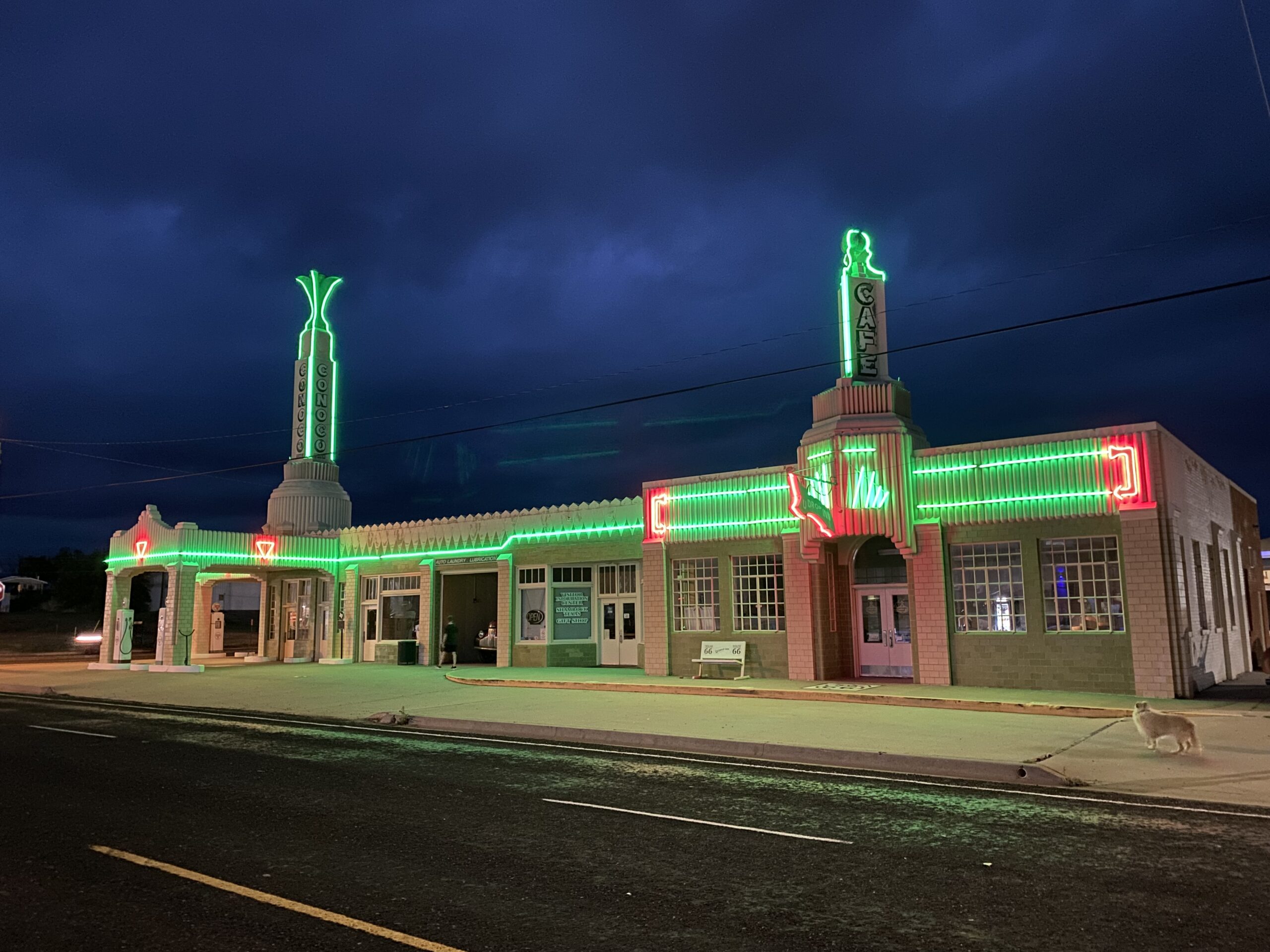 Route 66 Tower Stations and U-Drop Inn